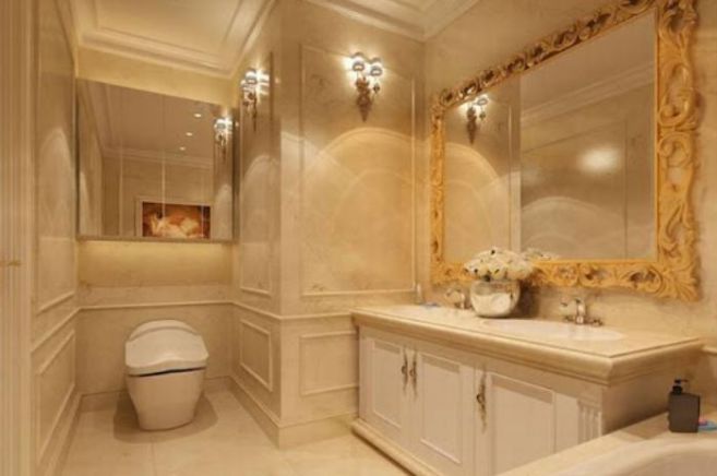 mẫu nhà vệ sinh cổ điển đẹp mắt