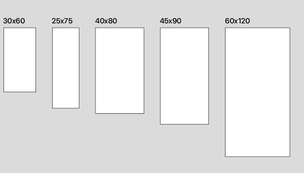 Kích thước gạch lát nền theo phòng tăng tính thẩm mỹ cao