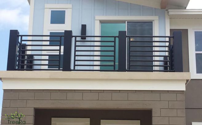 Mẫu lan can ban công sắt đẹp - Hình 1