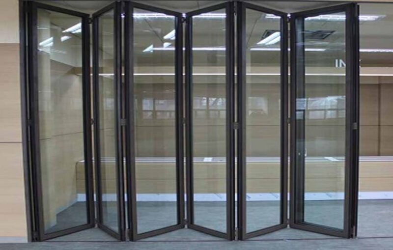 Cửa kính cường lực xếp trượt