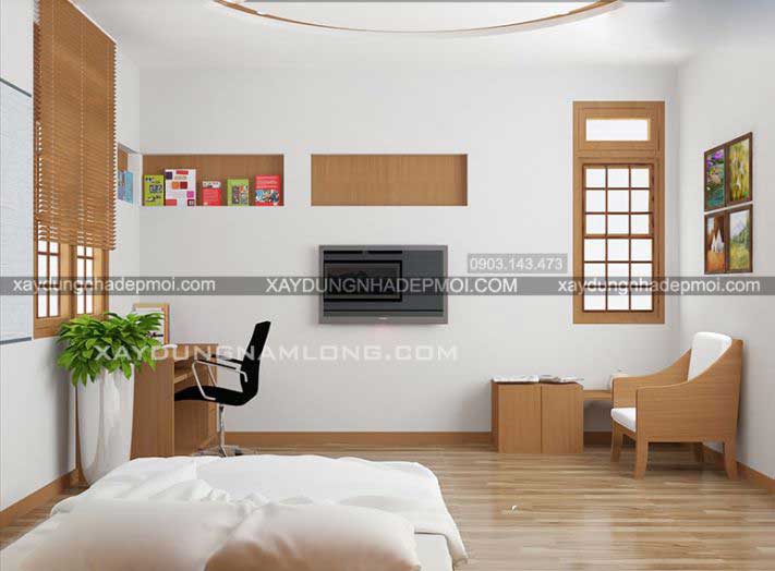 Tham quan nội thất mẫu thiết kế nhà phố 2 tầng hiện đại - Hình 4