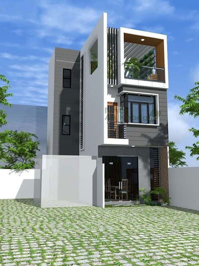 Thiết kế nhà 3 tầng đẹp