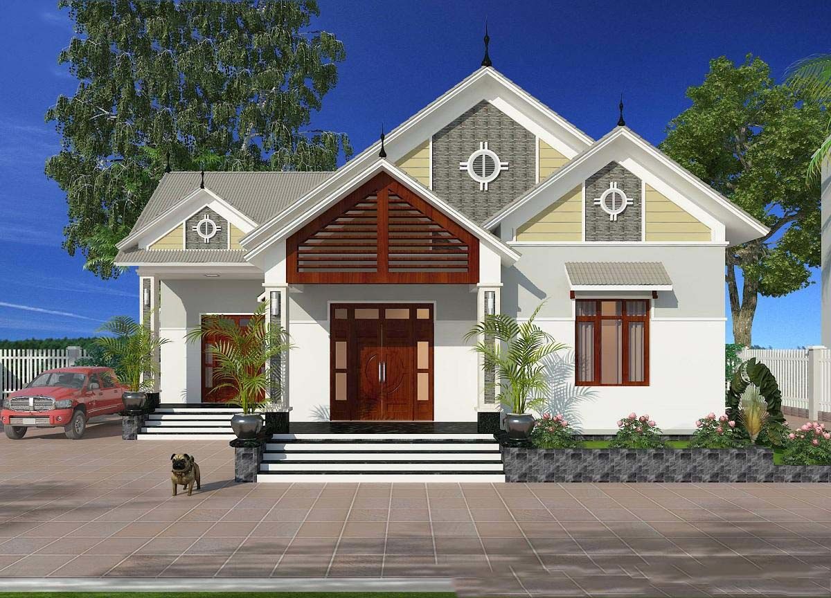 Báo giá chi phí xây nhà cấp 4 tại Sông Lô, Vĩnh Phúc 