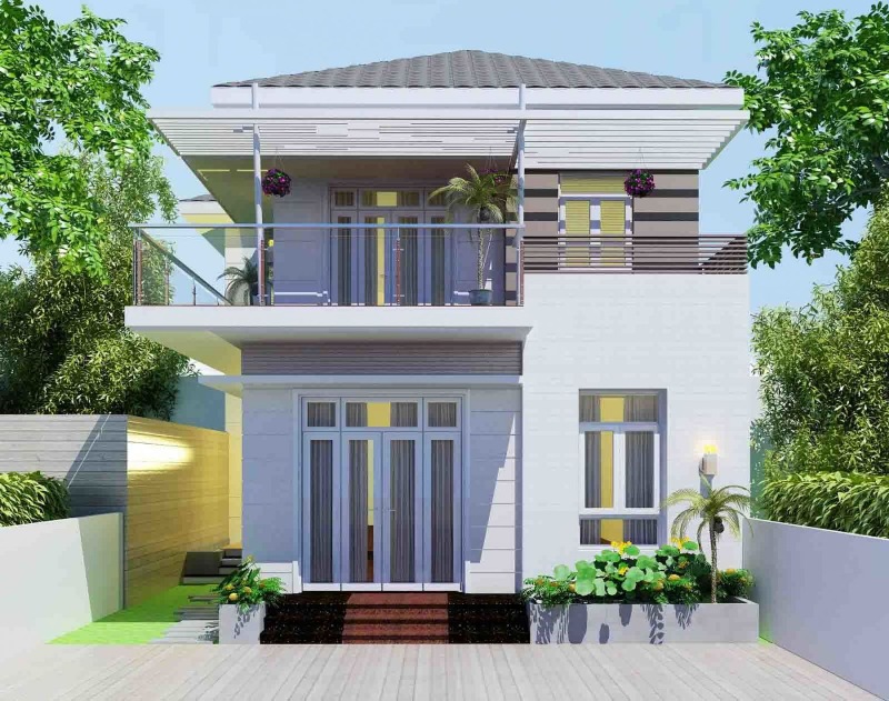 Chọn màu sơn nhà đẹp bên ngoài theo vị trí của ngôi nhà