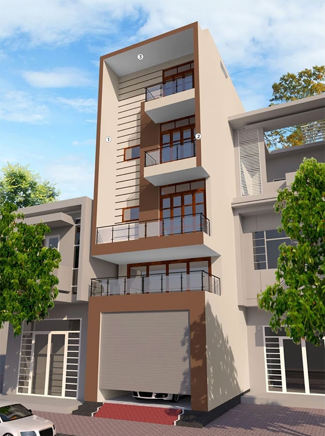 phối màu sơn theo tone nóng và tone lạnh