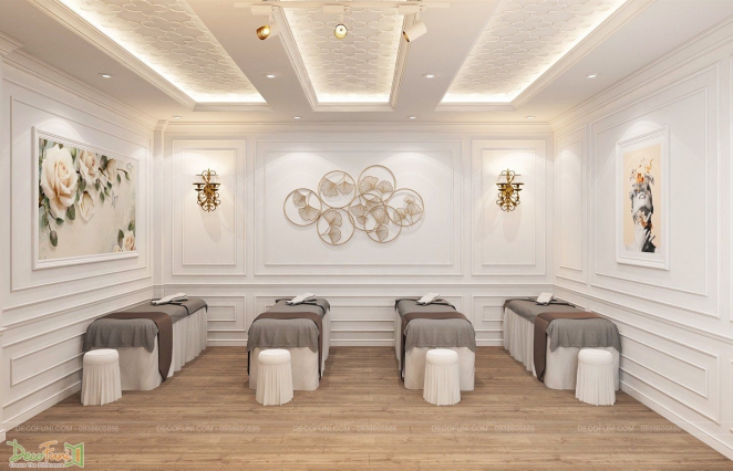 Mẫu phòng spa phong cách tân cổ điển - Thiết kế số 3