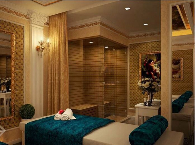Mẫu phòng spa phong cách tân cổ điển - Thiết kế số 8