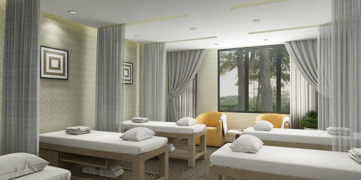 Phòng spa diện tích 60m2 đẹp - Mẫu số 11