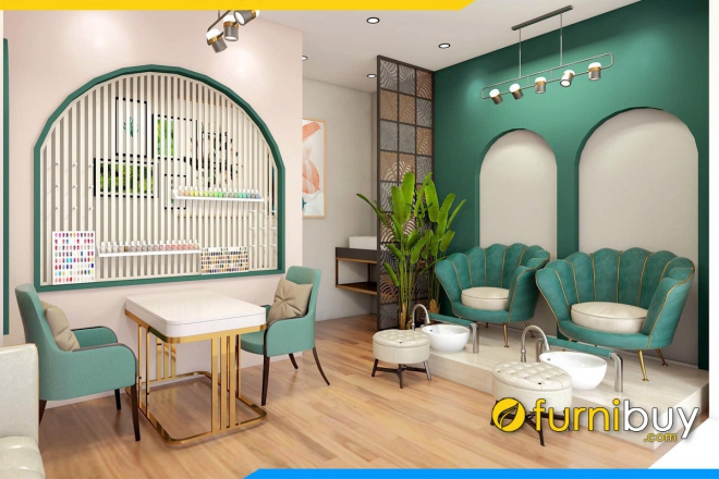 Mẫu thiết kế phòng nail spa - Hình 2
