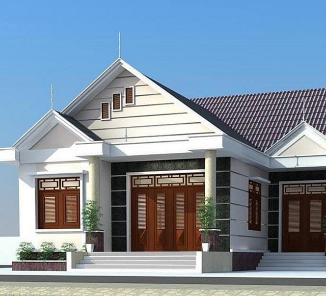 sơn nhà màu trắng sứ