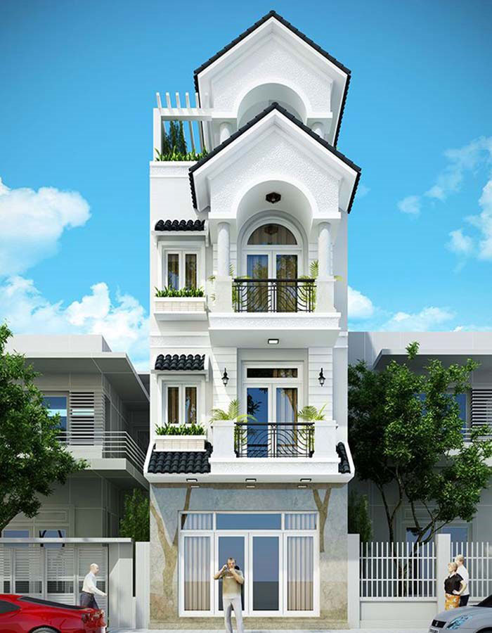 Cập nhật phong cách thiết kế nhà 3 tầng diện tích 100m2 hot hiện nay