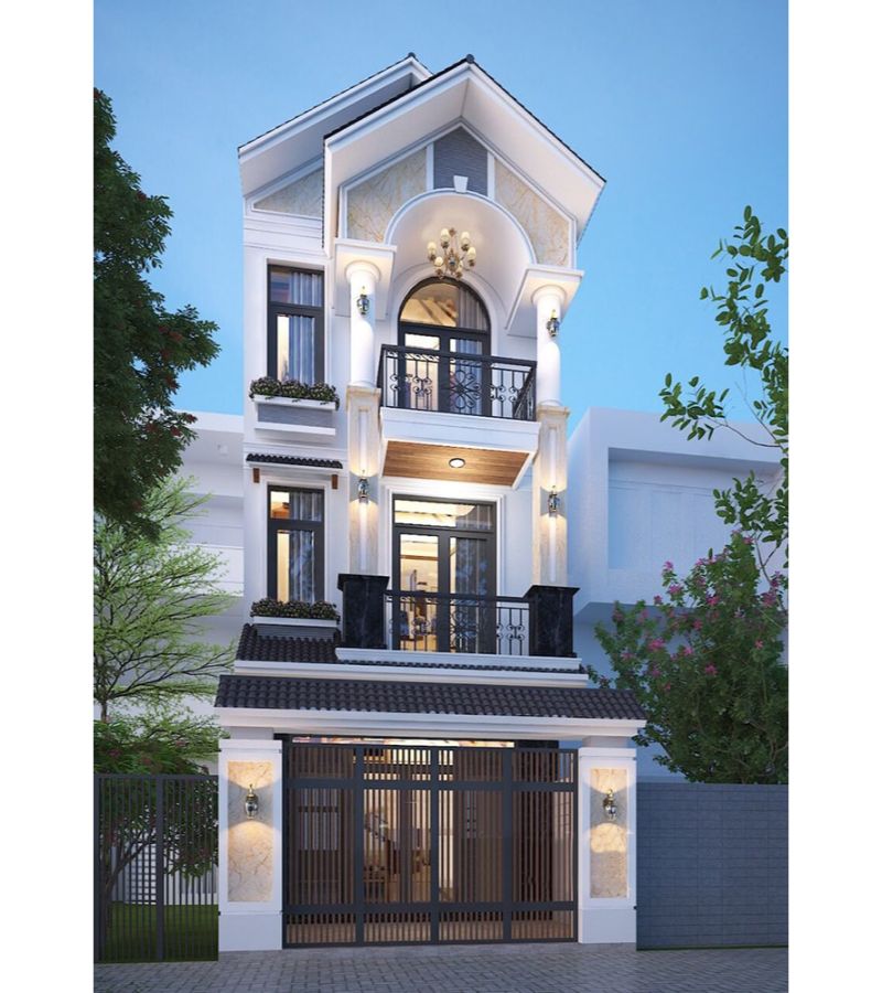 Báo giá chi phí xây nhà 3 tầng tại Bắc Tân Uyên, Bình Dương chi tiết