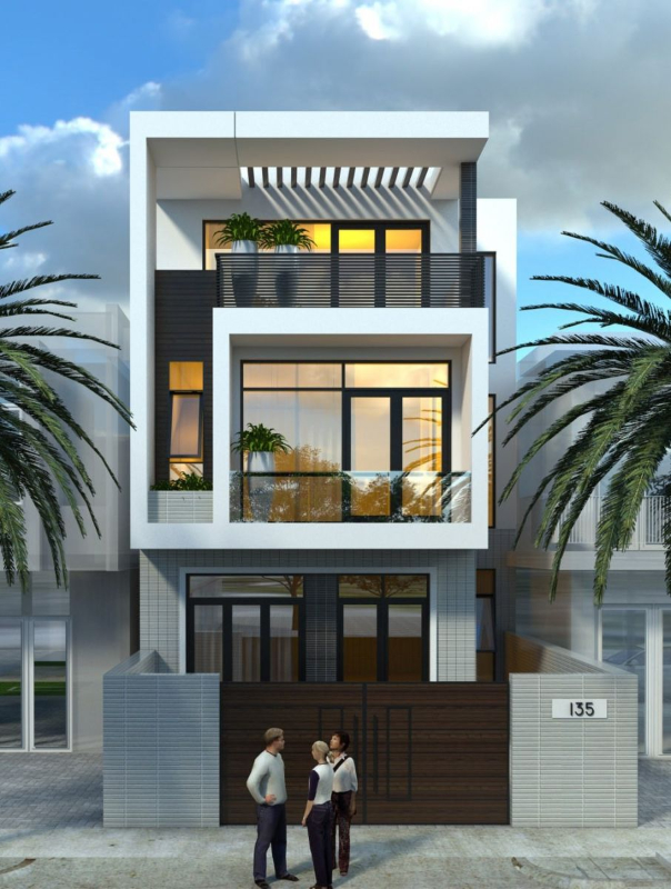 Bảng báo giá chi phí xây nhà 1 trệt 2 lầu tại Cẩm Mỹ, Đồng Nai mới