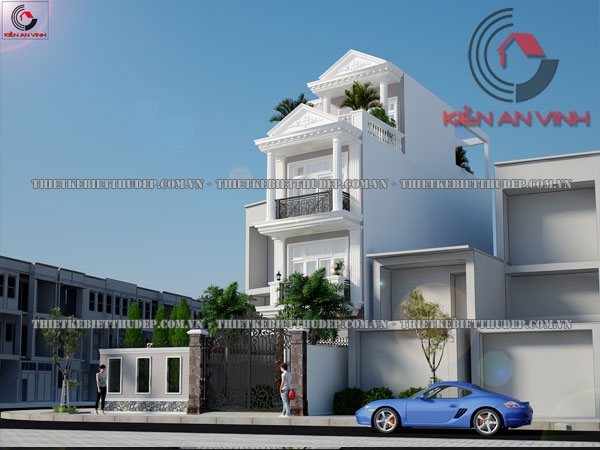 Mẫu thiết kế nhà 3 tầng diện tích 4x10m - Hình 6