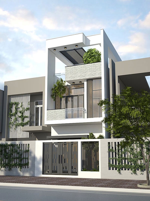 Mẫu nhà 3 tầng 900 triệu đẹp