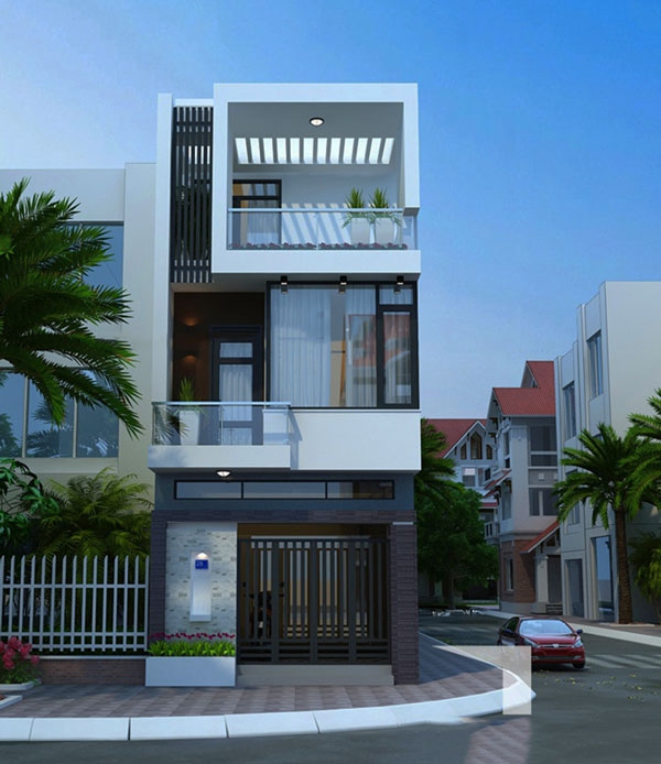 Ấn tượng với mẫu thiết kế nhà 3 tầng 75m2 - Hình 5