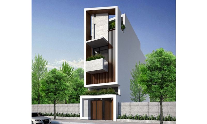 Báo giá chi phí xây nhà 4 tầng tại Long Điền, Bà Rịa - Vũng Tàu