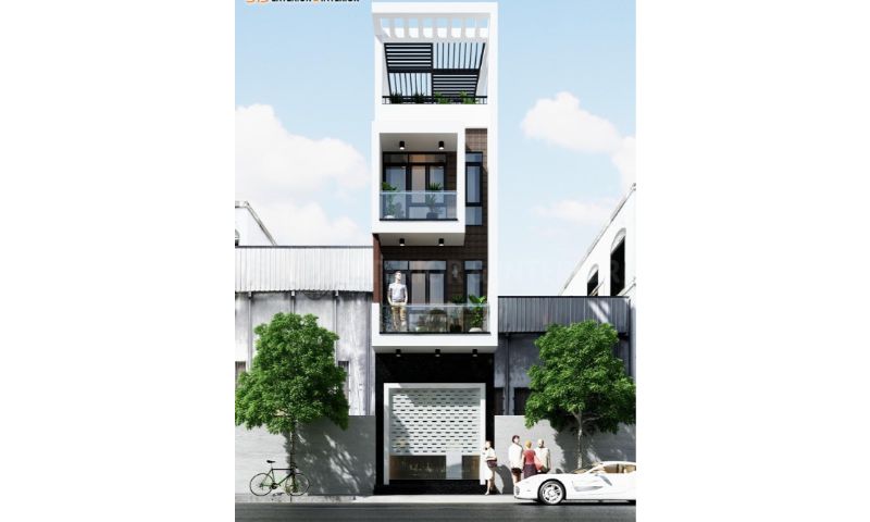 Báo giá chi phí xây nhà 4 tầng tại Long Điền, Bà Rịa - Vũng Tàu mới