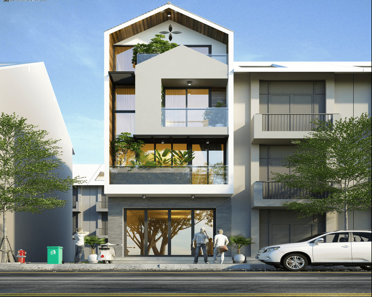 Báo giá chi phí xây nhà 4 tầng tại Tân Uyên, Bình Dương chi tiết