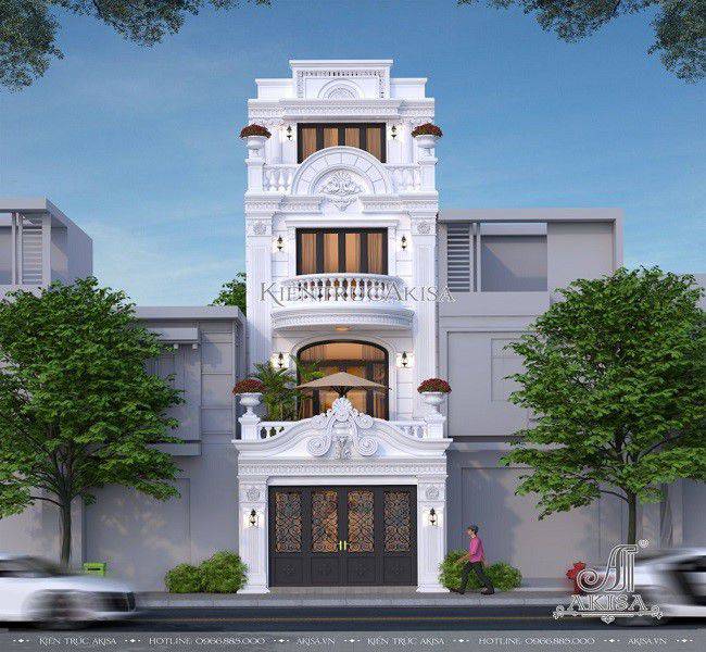 Báo giá chi phí xây nhà 4 tầng tại Tam Dương, Vĩnh Phúc