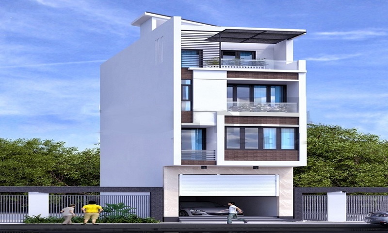 Báo giá chi phí xây nhà 4 tầng tại Đất Đỏ, Bà Rịa Vũng Tàu
