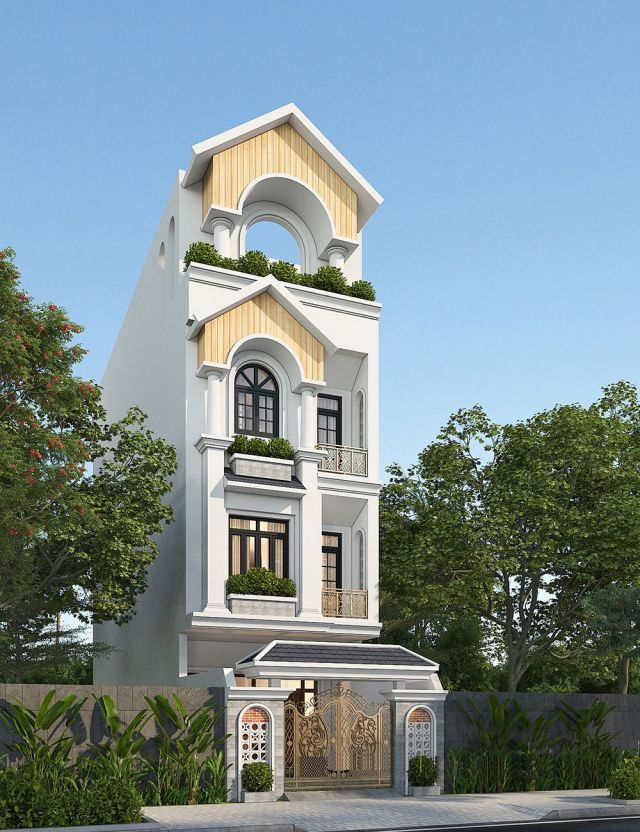 báo giá chi phí xây dưng nhà ở 4 tầng tại Tuy Phong, Bình Thuận