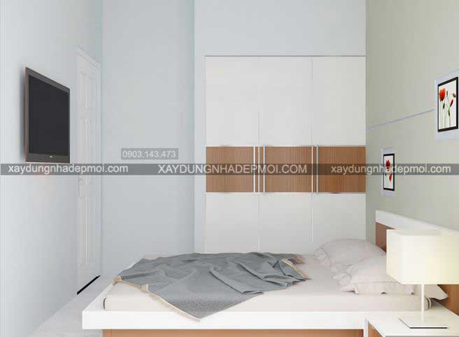 Nhà phố 3 tầng trên mảnh đất nhỏ 5,8×5,9 - Hình 6