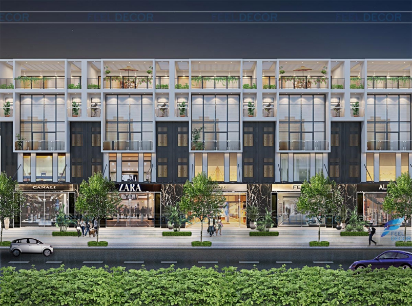 Mẫu thiết kế shophouse đẹp - Hình 3