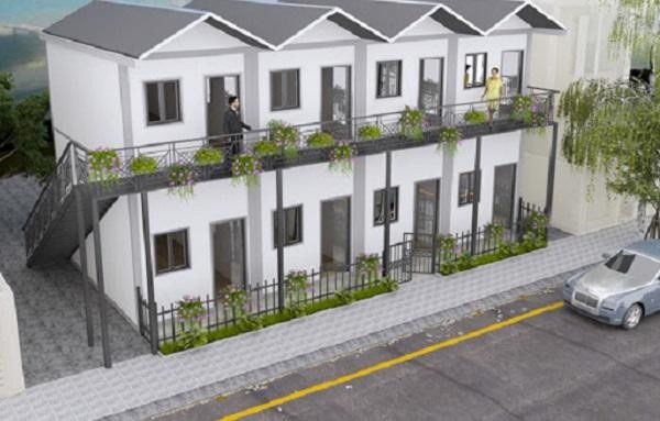 Những mẫu thiết kế nhà trọ 2 tầng đẹp - Hình 1