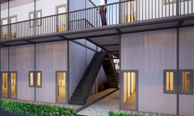 Những mẫu thiết kế nhà trọ 2 tầng đẹp - Hình 3