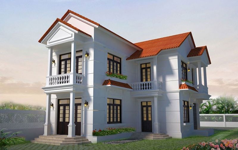 Báo giá chi phí xây nhà 1 trệt 1 lầu tại Bàu Bàng, Bình Dương chi tiết A-Z mới nhất