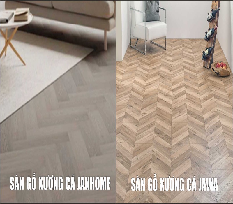 Phân loại sàn gỗ xương cá texture