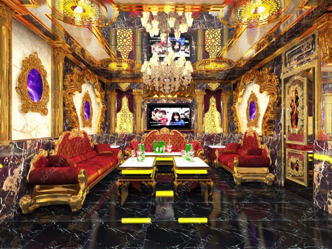 Khám phá mẫu phòng karaoke tân cổ điển đẹp - Hình 6