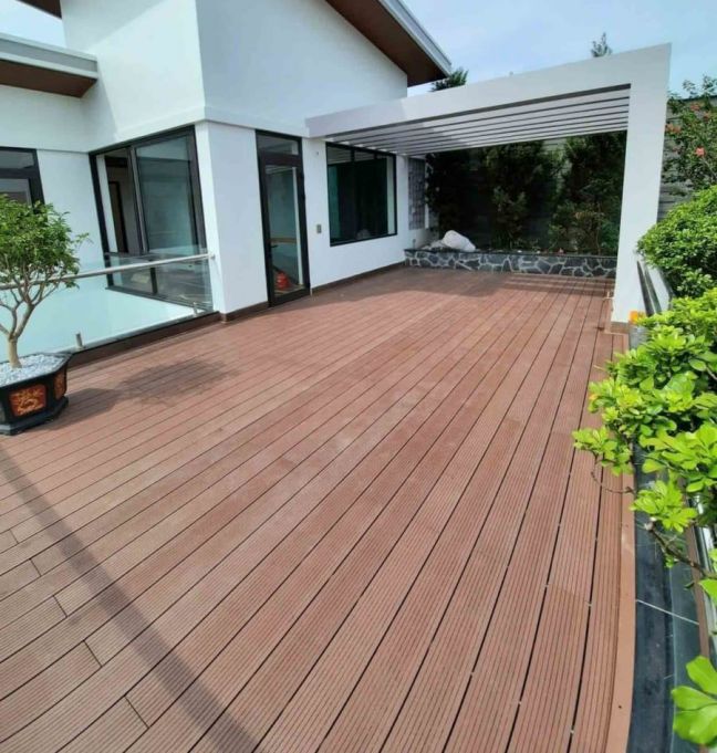 tham khảo một số mẫu sàn gỗ nhựa ngoài trời