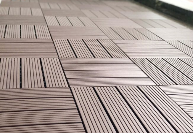 ứng dụng sàn gỗ nhựa