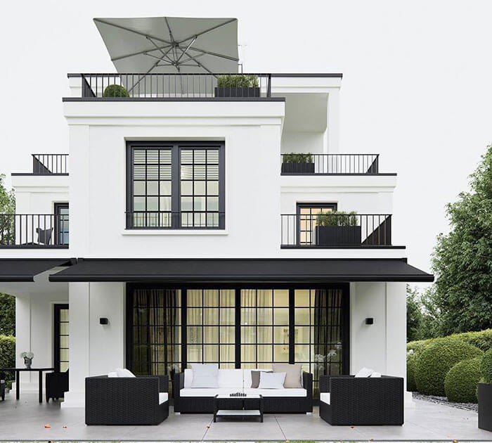 Màu trắng sứ là một trong những gam màu sáng