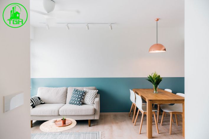 Lựa chọn vật tư và màu hơn cho căn nhà cũ