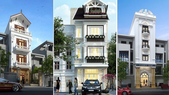 Thiết kế kiến trúc nhà ống