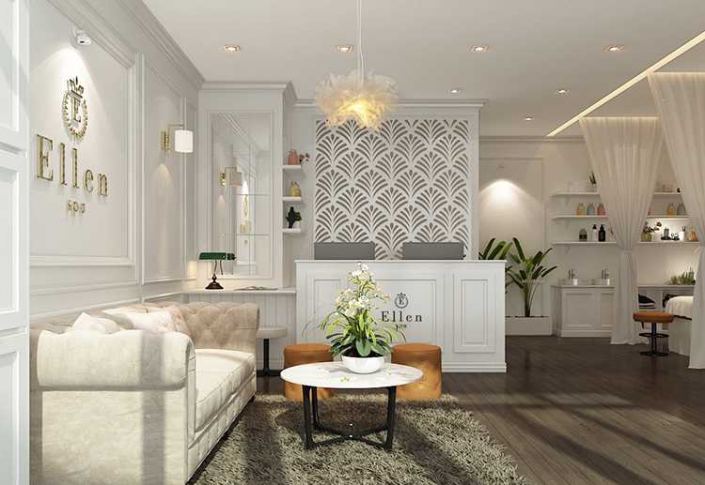 Hình ảnh mẫu phòng khách spa đẹp - Thiết kế 2