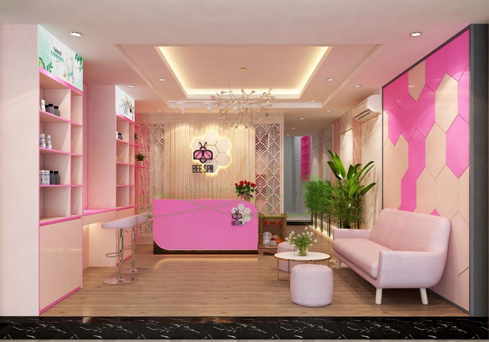 Hình ảnh mẫu phòng khách spa đẹp - Thiết kế 4