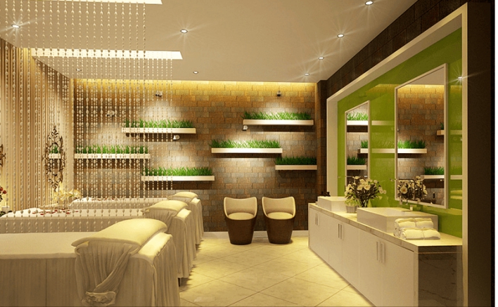 Ý tưởng thiết kế phòng spa mini nhỏ xinh - Hình 2