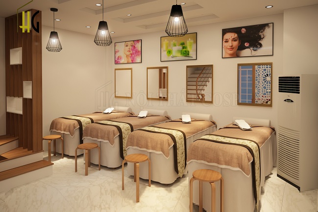 Ý tưởng thiết kế phòng spa mini nhỏ xinh - Hình 5