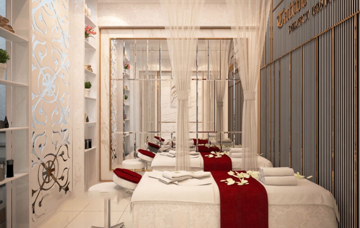 Ý tưởng thiết kế phòng spa mini nhỏ xinh - Hình 9