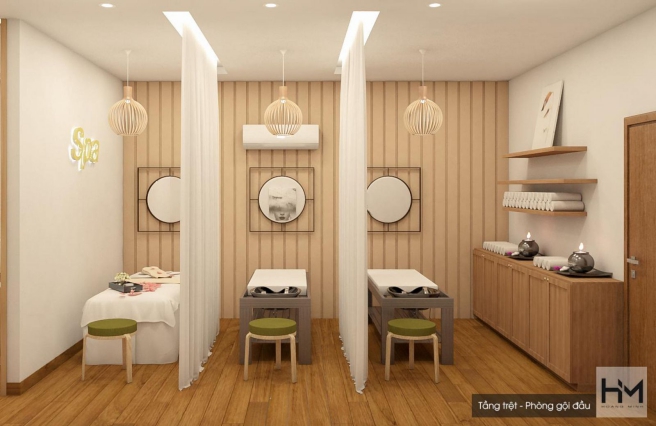 Chiêm ngưỡng mẫu spa phong cách Hàn Quốc - Thiết kế số 6