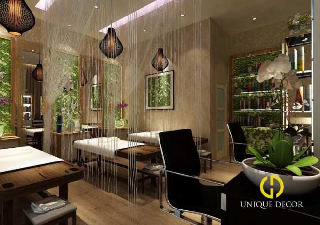 Mẫu phòng spa phong cách mộc ấn tượng - Thiết kế 14