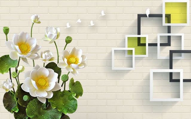 gạch ốp tường 3d