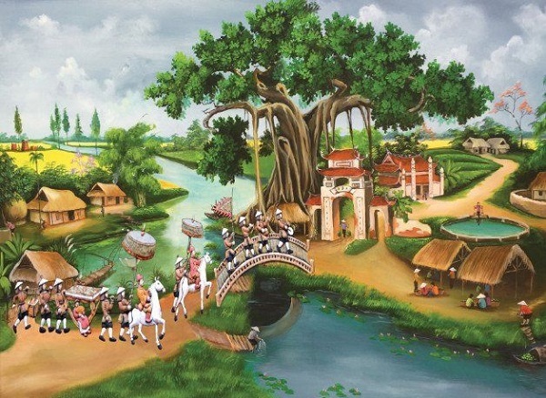 Ngắm nhìn TOP mẫu tranh gạch 3D ốp tường phòng khách đẹp 2024