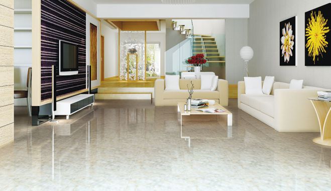 một số ưu điểm của gạch lát nền phòng khách