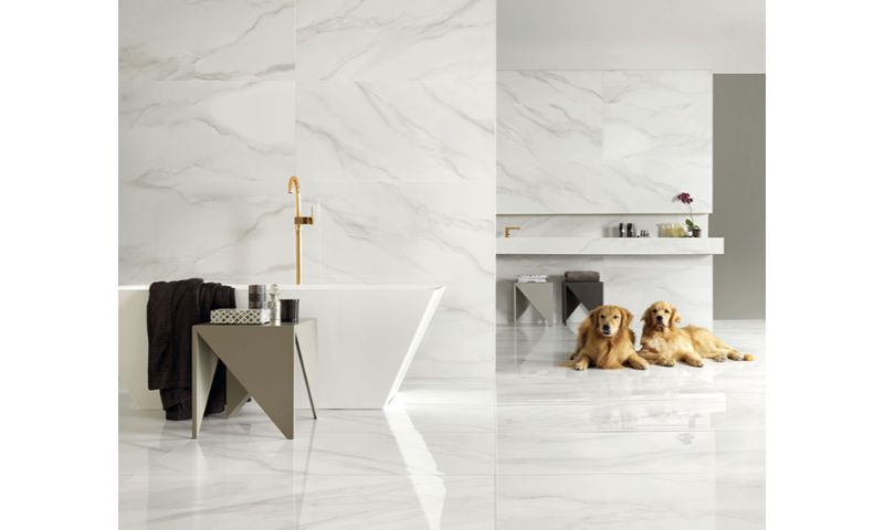 Các ưu điểm của gạch ốp tường 600x1200