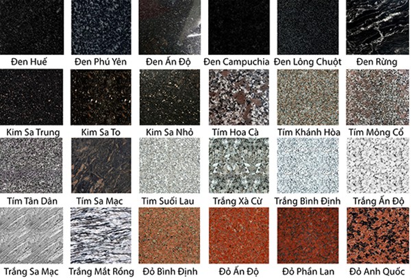 Ứng dụng của đá hoa cương Granite